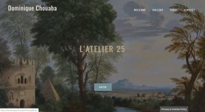 wordpress-website-french-artist-dominiquechouaba