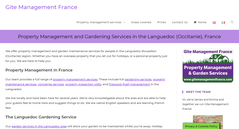 Gite Management France